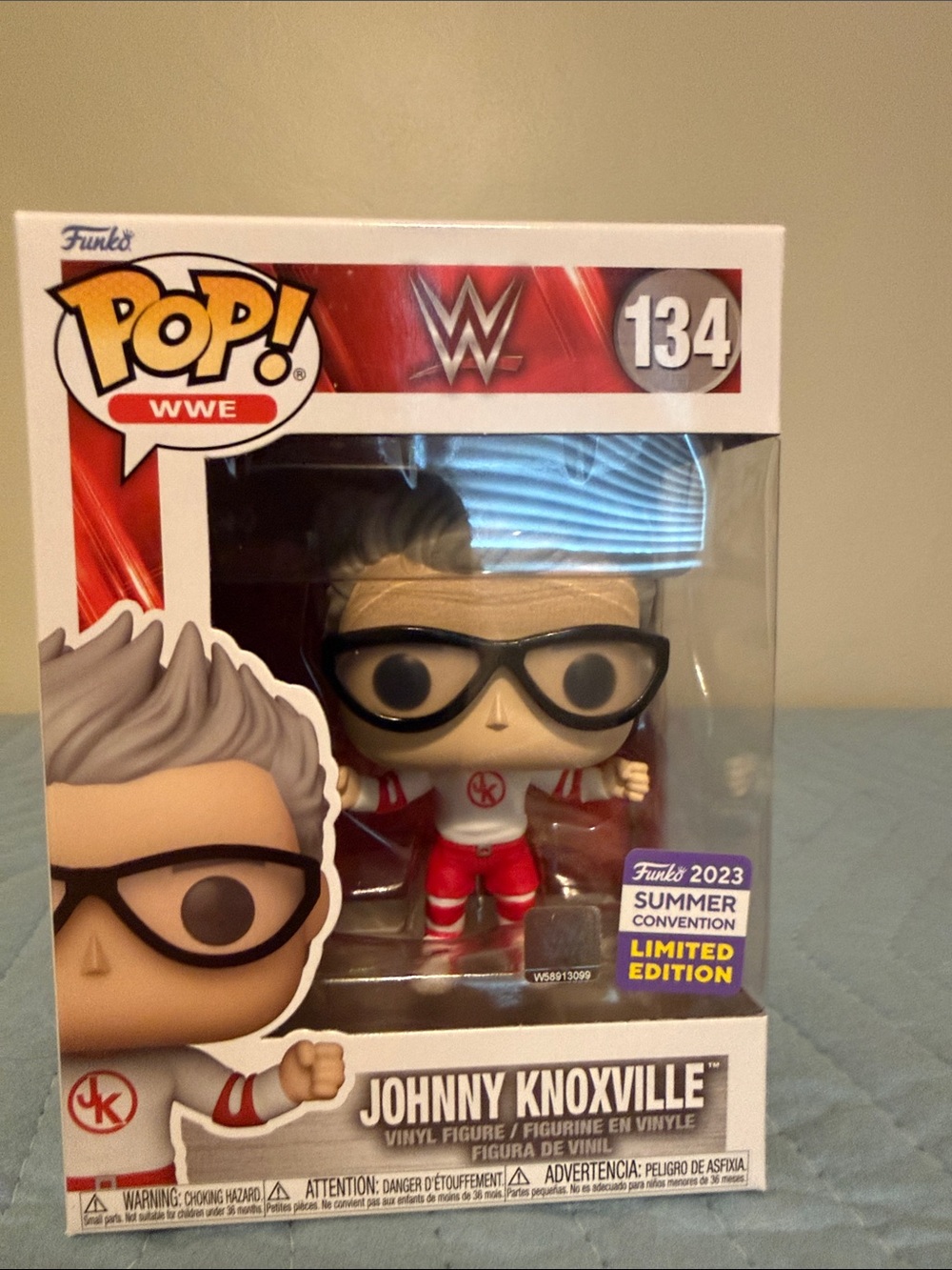Funko Pop! WWE Johnny Knoxville - Red, White & Black